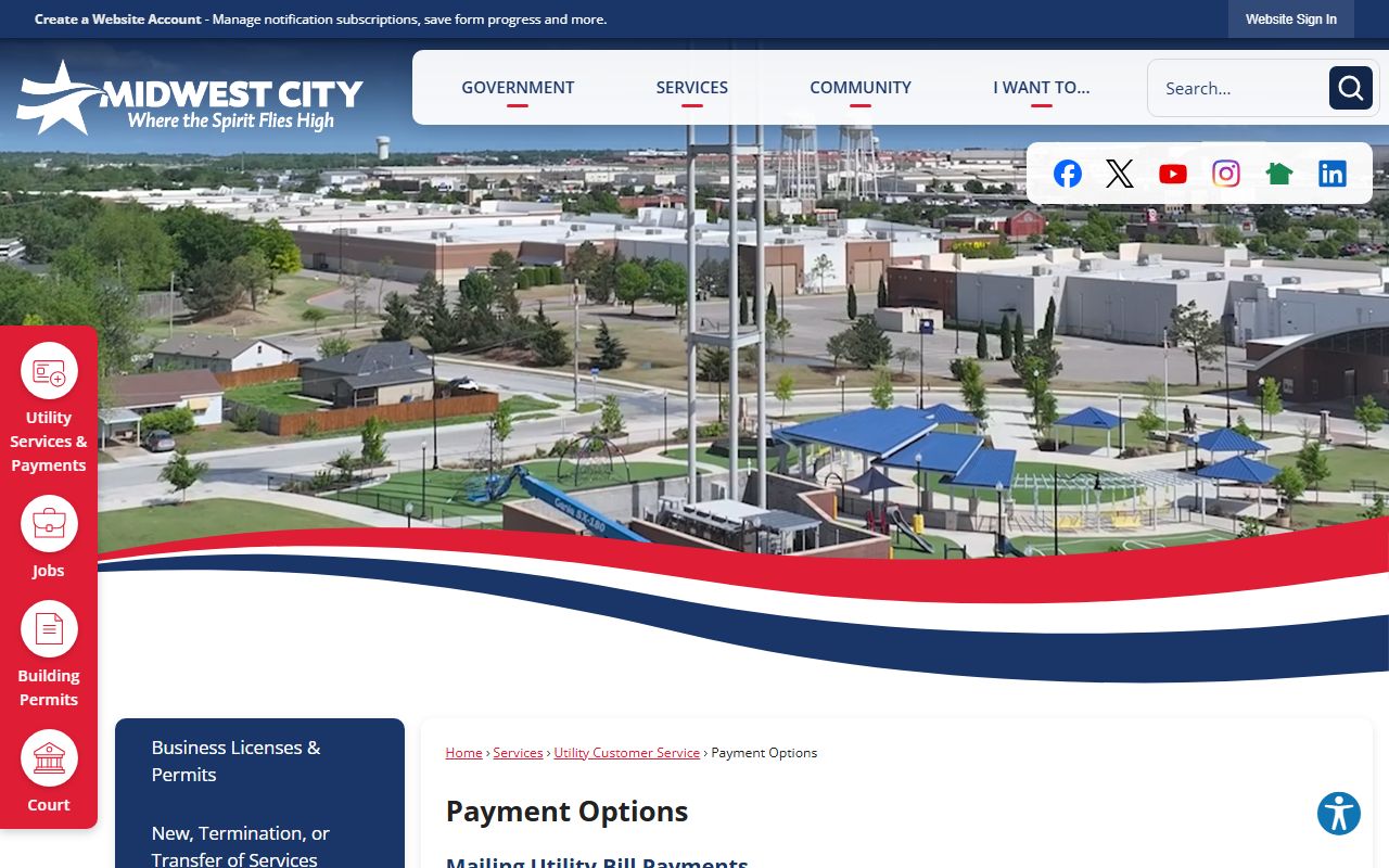 Midwest City Municipal Court resource for Midwest City court records