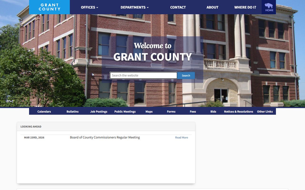 Grant County court records official website