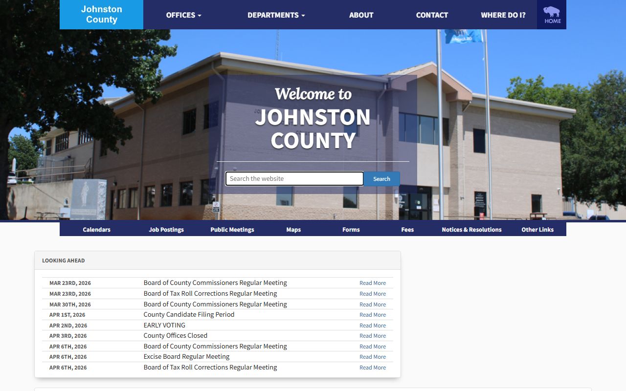 Johnston County court records official website